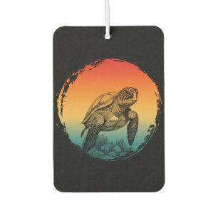 Schildkröte Sommer Ozean Sonnenuntergang Autolufterfrischer