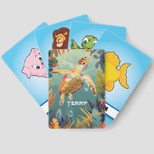 Schildkröte Spielkarten (Rückseite)