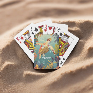 Schildkröte Spielkarten