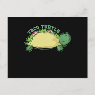 Schildkröte Taco Turtle Postkarte