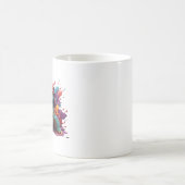 Schildkröte Tier Kunst Ich cool süße Schildkröte Kaffeetasse (Mittel)