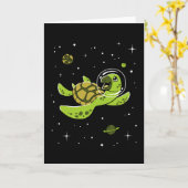 Schildkröte-Tiere im Raum Karte (Gelbe Blume)