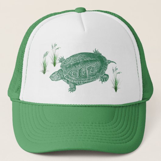 Schildkröte Truckerkappe (Vorderseite)