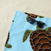 Schildkröte-Tuch Strandtuch (Beispiel)
