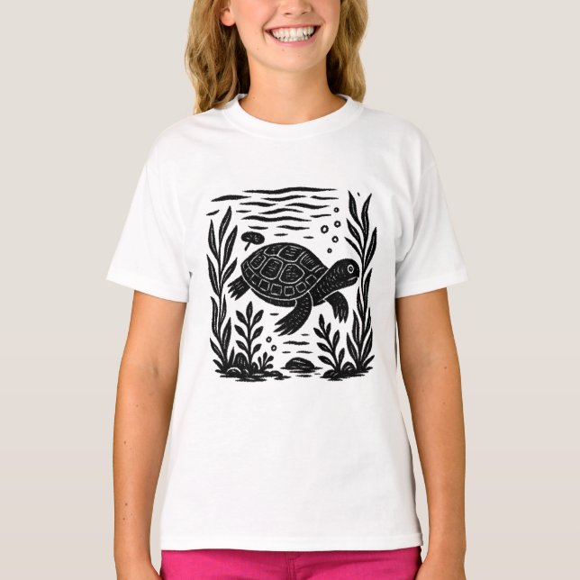 Schildkröte/Turtle T-Shirt (Vorderseite)