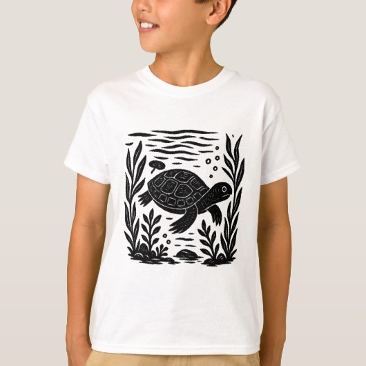 Schildkröte/Turtle T-Shirt (Vorderseite)