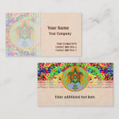 Schildkröte übergibt Visitenkarte-Schablone Visitenkarte (Vorne/Hinten)