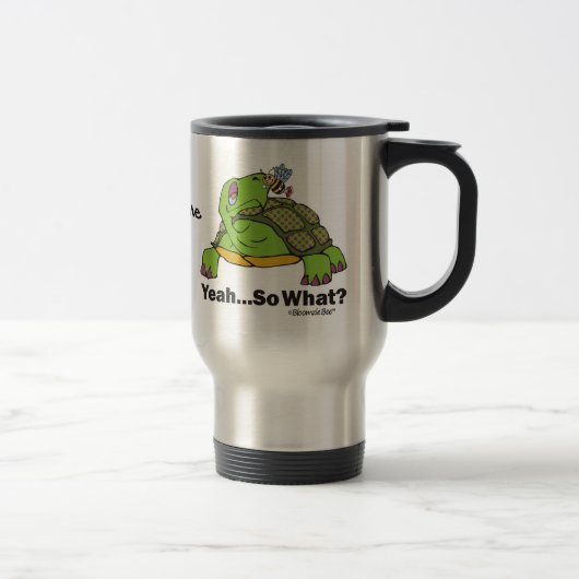 Schildkröte und Biene Reisebecher (Rechts)