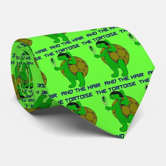Schildkröte und der Haargummi Krawatte (Gerollt)