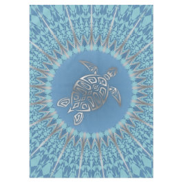 Schildkröte und Mandala Tischdecke