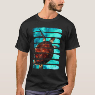 Schildkröte Unterwassersee Natur Tiervergnügen T-Shirt