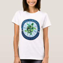 Schildkröte-Vereinsmitglied-Damen-T-Shirt