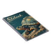 Schildkröte Vintag Notizblock (Rechte Seite)