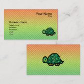 Schildkröte Visitenkarte (Vorne/Hinten)