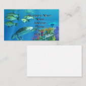 Schildkröte Visitenkarte (Vorne/Hinten)