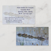 Schildkröte Visitenkarte (Vorne/Hinten)