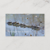 Schildkröte Visitenkarte (Rückseite)