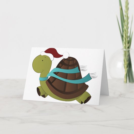 Schildkröte Weihnachten (Vorderseite)