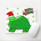 Schildkröte-Weihnachten Mousepad (Mit Mouse)