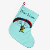 Schildkröte-WeihnachtsStrumpf Großer Weihnachtsstrumpf (Vorderansicht (hängend))