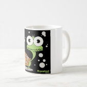 Schildkröte-Weiß 11-Unze-klassische weiße Tasse (VorderseiteRechts)