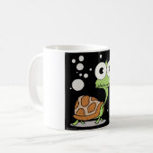Schildkröte-Weiß 11-Unze-klassische weiße Tasse (Vorderseite Links)