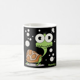 Schildkröte-Weiß 11-Unze-klassische weiße Tasse