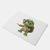 Schildkröte zurück zur Schule Fußmatte (Schrägansicht)