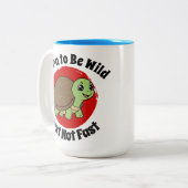Schildkröte zweifarbige tasse (Vorderseite Links)