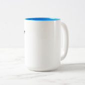 Schildkröte zweifarbige tasse (VorderseiteRechts)