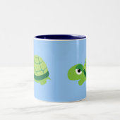 Schildkröte Zweifarbige Tasse (Mittel)