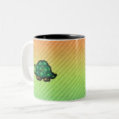 Schildkröte Zweifarbige Tasse (Vorderseite Links)