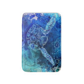 Schildkrötebadmatte, ursprünglich durch miart badematte (Vorderseite Vertikal)