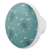 Schildkrötehintergrund Keramikknauf (Rechts)