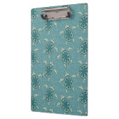 Schildkrötehintergrund Klemmbrett (Links)