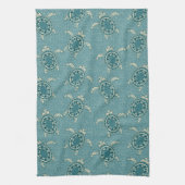 Schildkrötehintergrund Küchentuch (Vertikal)