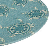 Schildkrötehintergrund Schneidebrett (Ecke)