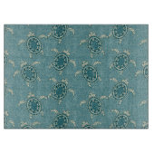 Schildkrötehintergrund Schneidebrett (Vorderseite)