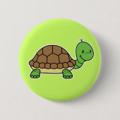 Schildkröteknopf Button (Vorderseite)