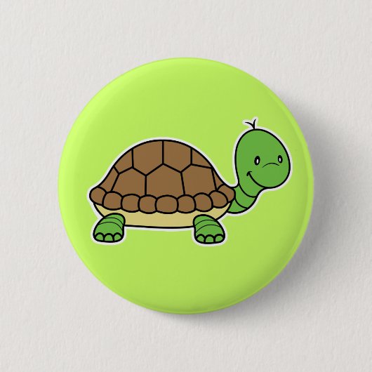 Schildkröteknopf Button (Vorderseite)