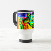 Schildkrötemeer Reisebecher (Vorderseite Links)