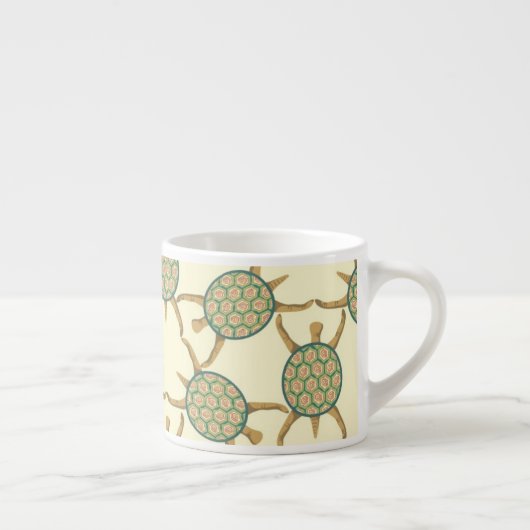 Schildkrötemuster Espressotasse (Rechts)