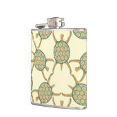 Schildkrötemuster Flachmann (Links)