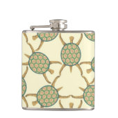 Schildkrötemuster Flachmann (Vorderseite)