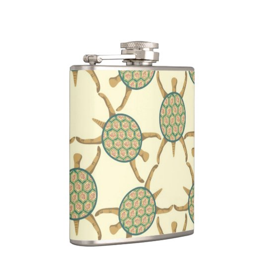 Schildkrötemuster Flachmann (Rechts)