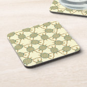 Schildkrötemuster Getränkeuntersetzer (Linke Seite)