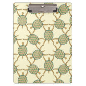Schildkrötemuster Klemmbrett (Vorderseite)