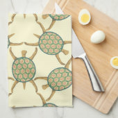 Schildkrötemuster Küchentuch (Viertel Falte)
