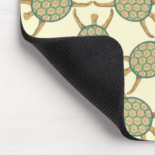 Schildkrötemuster Mousepad (Ecke)