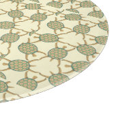 Schildkrötemuster Schneidebrett (Ecke)